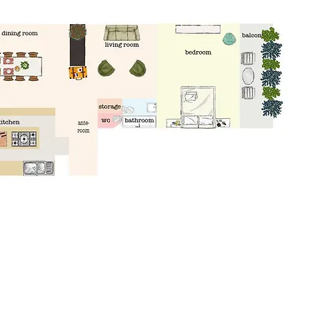 Apartamento Kitchen Art Industrial Flat *